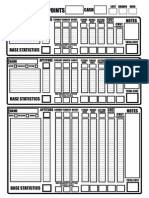 Refrence Sheets