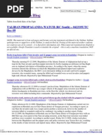 TALIBAN PROPAGANDA WATCH (RC South) - 042335UTC Dec 09