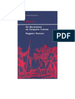 História - Ruggiero Romano - Os Mecanismos Da Conquista Colonial