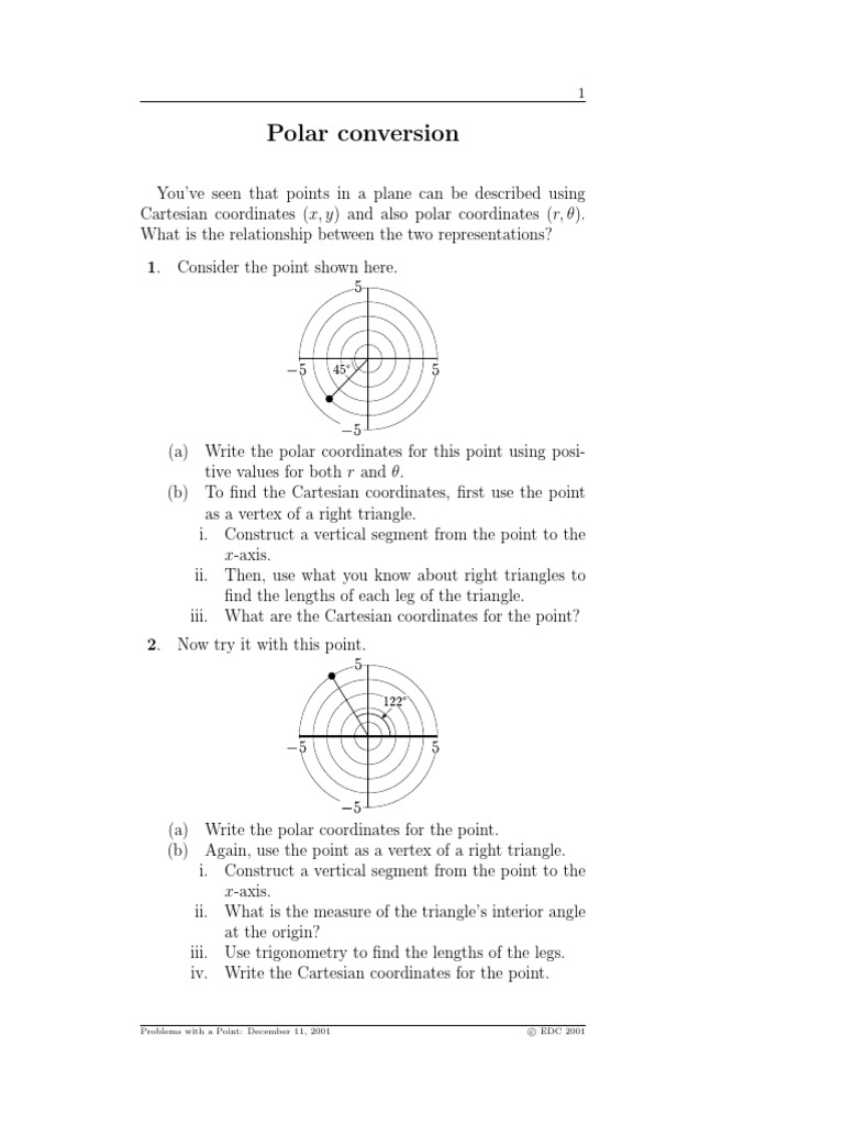 M45 Polar Conversion - EkPolarConv | Trigonometric ...