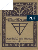 AMORC the Triangle August 1923 edition