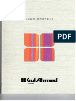 Annual Report 2013 Gul Ahmed