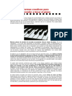 Formas Creativas para Aprender A Tocar El Piano - Ok