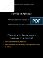 Clase 01 Semiotica Aplicada 2014