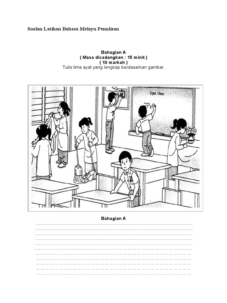 Latihan Penulisan Bahasa Melayu Tahun 4 Pdf