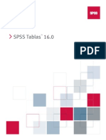 SPSS Tablas