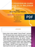 Sejarah Sejarah Negeri-Negeri Malaysia: Pensyarah: en - Badrulhisham