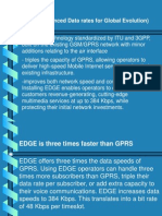 EDGE (Enhanced Data Rates For Global Evolution)