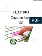 CLAT 2014 Question Paper With Answers 2