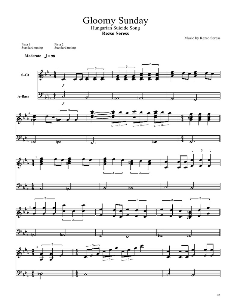 Gloomy-Sunday | PDF | Art