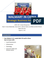 Walmart in China: Strategic Business Analysis
