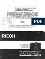 Ricoh xr500 Auto PDF