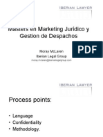 Masters en Marketing Jurídico Y Gestion de Despachos: Moray Mclaren Iberian Legal Group