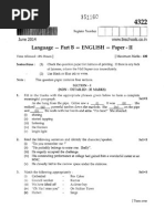 10th June 2014 English 2nd Paper