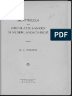 Muntwezen en Circulatie-Banken in Nederlandsch-Indië / Door G. Vissering