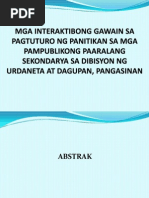 Download Mga Interaktibong Gawain sa Pagtuturo ng Panitikan  by Narie Almojera Pinon SN236958113 doc pdf