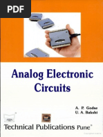 Analog Electronic Circuits