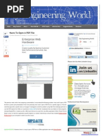 Enterprise Web Hardware: VBA Macro To Open A PDF