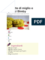 Polpette Di Miglio Spinaci