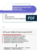 Pendekatan Fenonelogi Data