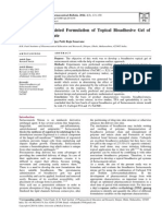 Design Expert Assisted Formulation of Topical Bioadhesive Gel of Sertaconazole Nitrate