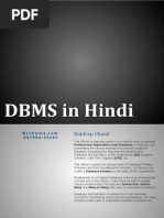 Download DBMS in Hindi by Deepak Sing Roha SN236969091 doc pdf
