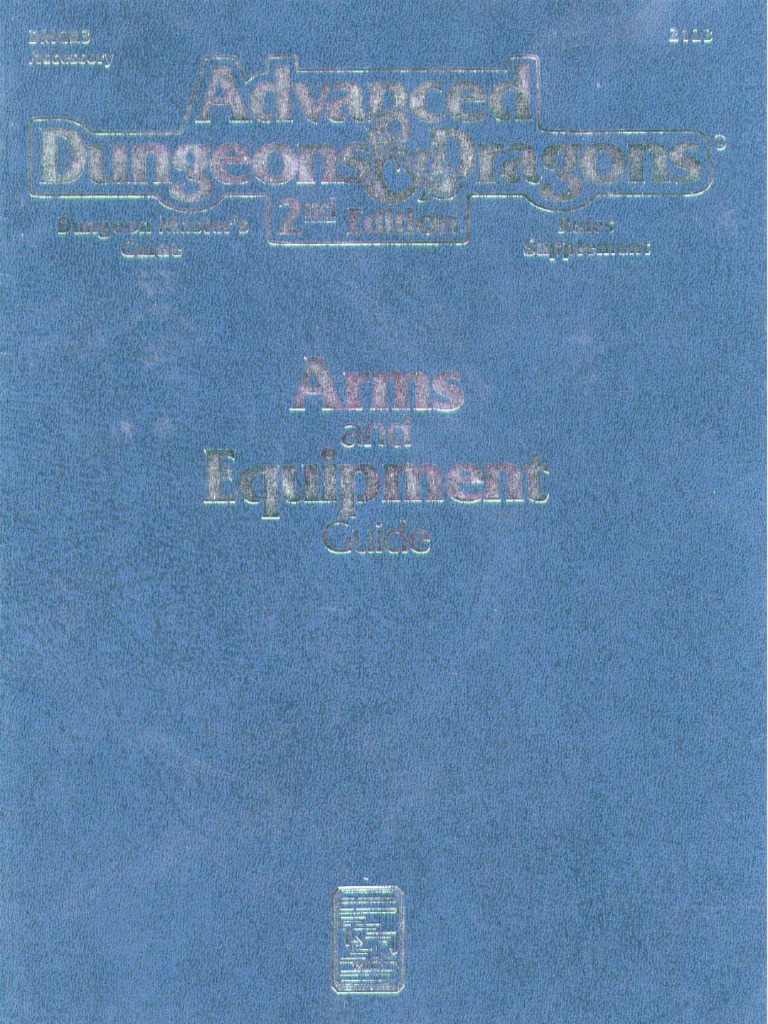 Arms and Equipment Guide PDF