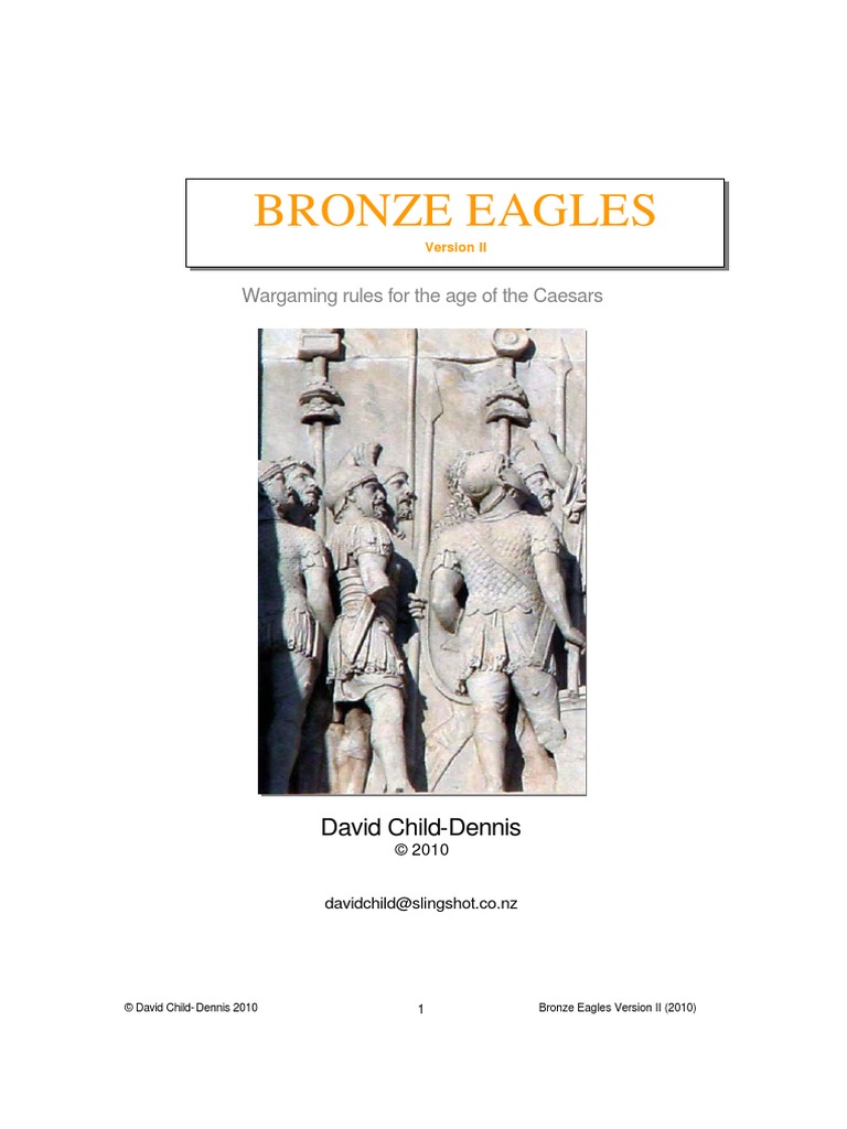 Bronze Eagles 2 PDF Cavalry Infantry