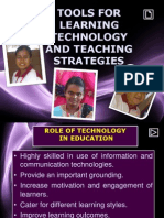 Tools For Learning Technology and Teaching Strategies