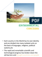 Environmental Interdependence Global Issues