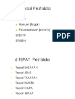 Penyemprotan Pestisida (Kalibrasi)