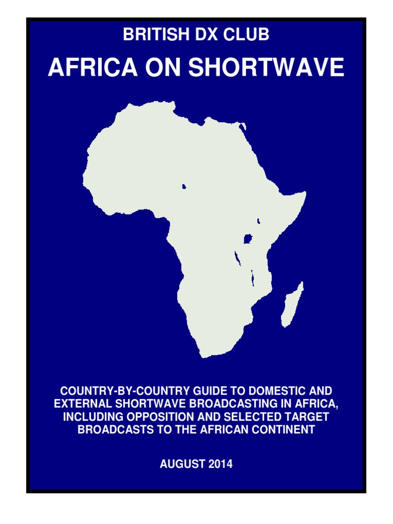 Africa On Shortwave . PDF Radio Broadcasting
