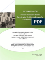 Sistemat Experiencias Productivas de Mujeres Montes de María_Agosto2013