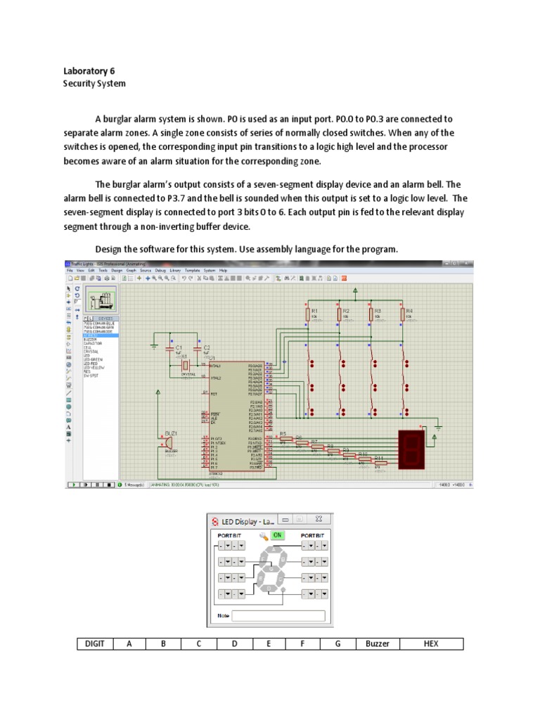 Burglar Alarm System Design Guide | PDF