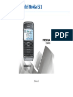 Nokia E71-1 UG Español