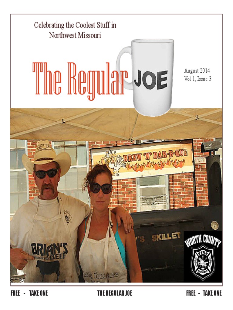 Regular Joe NWMO August 2014 | PDF | Leisure | Entertainment (General)