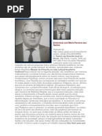 Entrevista Mario Ferreira Dos Santos