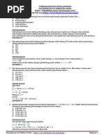 Soal Fisika Kelas XII Semester 1 (TKR) | PDF