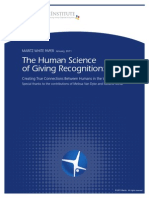 White Paper the Science of Giving Recognition1