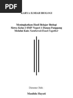 Download KARYA ILMIAH BIOLOGI by ericmunthe SN23698432 doc pdf