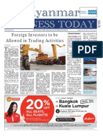 Myanmar Business Today - Vol 2, Issue 32