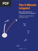 Download Five Minute Linguist by mehrbano SN236985221 doc pdf