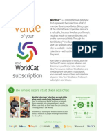 OCLC Value of Worldcat Subscription