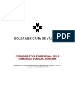 Código de Etica Profesional_Comunidad Bursátil Mexicana