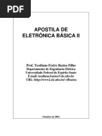 Apostila de Eletronica Basica II