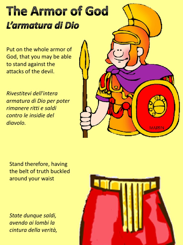 L'Armatura Di Dio - The Armor of God | PDF, image size:768x1024