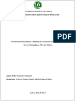 Do Monopartidarismo À Transição Democrática em Angola