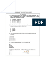 Problemas Matemáticos