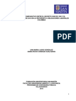 Analis Comparativo Decreto2649 de 1993 y Decreto 2706 de 2012