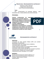 Aula de Acionamentos 1 - 2013 - Segunda - Cópia